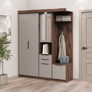 Силует 2 дуб ліворно/тофі сучасний стильний передпокій від Світ Меблів Україна