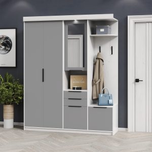 Силует 2 артвуд/сіра мишка стильний передпокій від Світ Меблів Україна