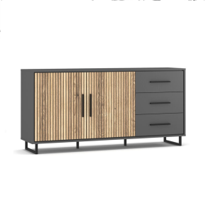 Стелла 2Д3Ш комод лівий/правий від фабрики Мебель-Сервіс Україна