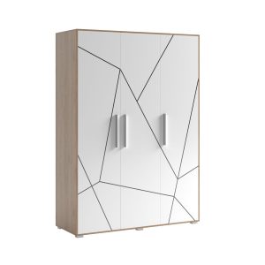 Тоні 3Д тридверна шафа від фабрики Світ Меблів Україна