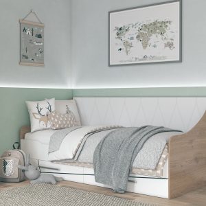 Тоні ліжко 1сп з шухлядами від фабрики Світ Меблів Україна