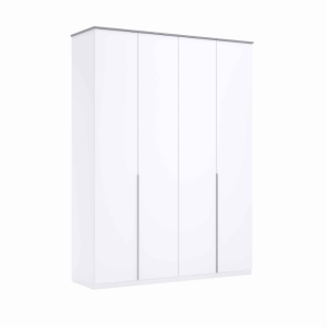 Шафа 4д Barton білий супермат від фабрики Миро Марк Україна