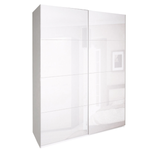 Белла шафа-купе 2.0 білий глянець від фабрики  Миро Марк Україна