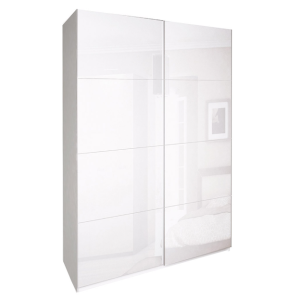 Белла шафа-купе 1.5 білий глянець від фабрики  Миро Марк Україна