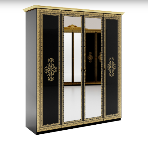 Дженіфер чотиридверна шафа від фабрики Миро Марк Україна