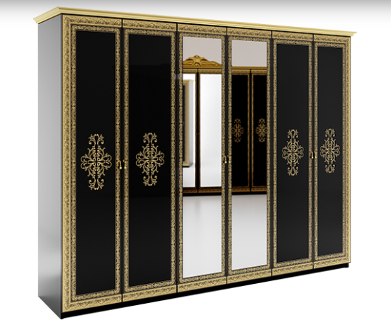 Дженіфер шестидверна шафа від фабрики Миро Марк Україна