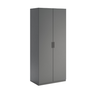Шафа дводверна Домініка/Dominiсa графіт від фабрики МироМарк