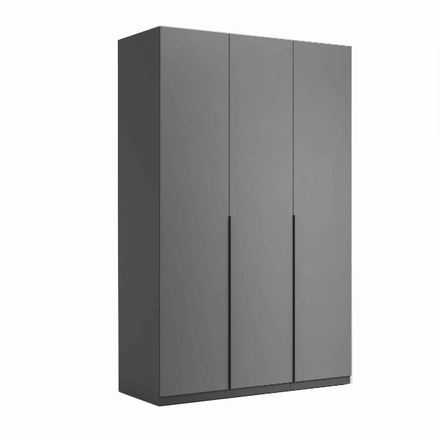 Шафа тридверна Доні/Doni графіт від фабрики МироМарк