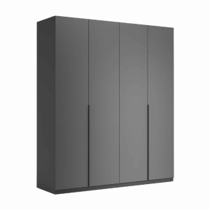 Шафа чотиридверна Доні/Doni графіт від фабрики МироМарк