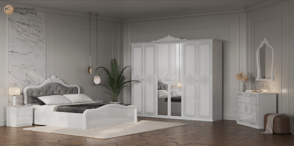 Луїза/Luiza модульна спальня від фабрики МироМарк Україна