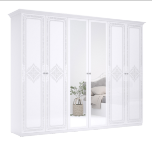 Луїза/Luiza 6Д шестидверна шафа від фабрики МироМарк Україна