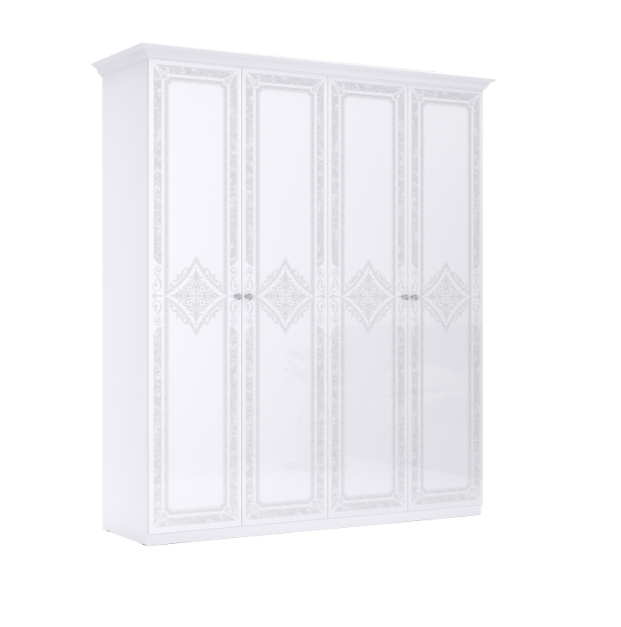 Луїза/Luiza 4Д чотиридверна шафа без дзеркал від фабрики МироМарк Україна