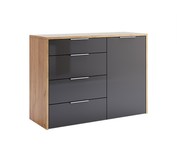 Луна/Luna 1Д4Ш комод з шухлядками від фабрики МироМарк