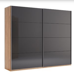 Луна/Luna шафа-купе 210/250 мат лава від фабрики МироМарк