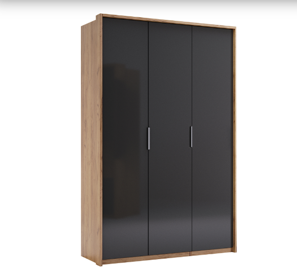 Луна/Luna 3дв тридверна шафа без дзеркал від фабрики МироМарк