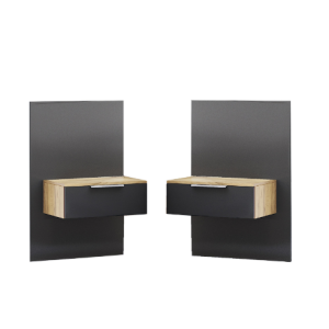 Луна/Luna приліжкові навісні тумби від фабрики МироМарк