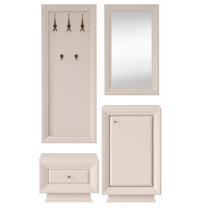 ЛАРГО комплект меблів для передпокою від фабрики БРВ/ВМК