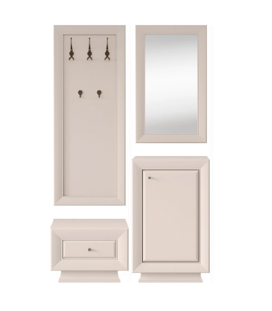 ЛАРГО комплект меблів для передпокою від фабрики БРВ/ВМК