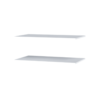 ОПЦІЯ Полиці Довгі (2шт) в шафу-купе 1,5м