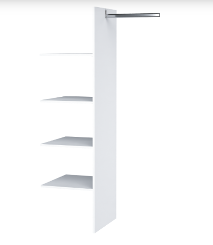 ОПЦІЯ Полиця Т-подібна в шафу-купе 2,5м