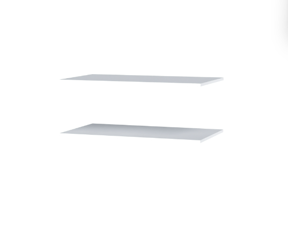 ОПЦІЯ Полиці Довгі (2шт) ШАФА 3+4+6дв Стандарт