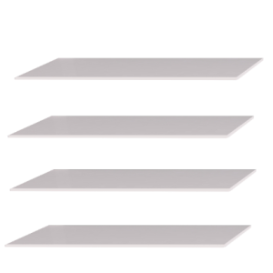 Полиці в шафу Beladjio 3+4+6дв