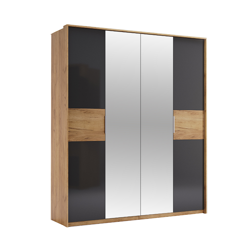 Ramona/Рамона 4Д чотиридверна шафа з дзеркалами від фабрики Миро Марк Україна