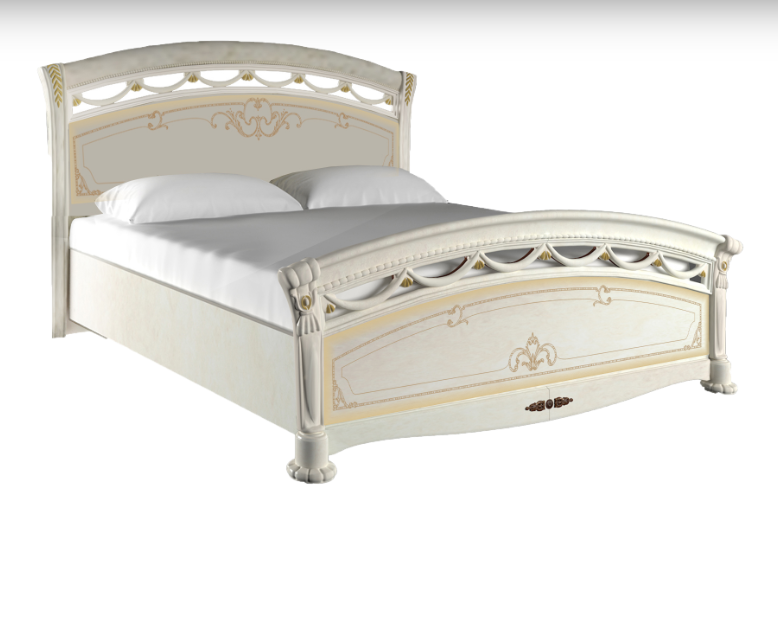 Роселла/Rosella 160 двоспальне ліжко з твердою спинкою від МироМарк Україна