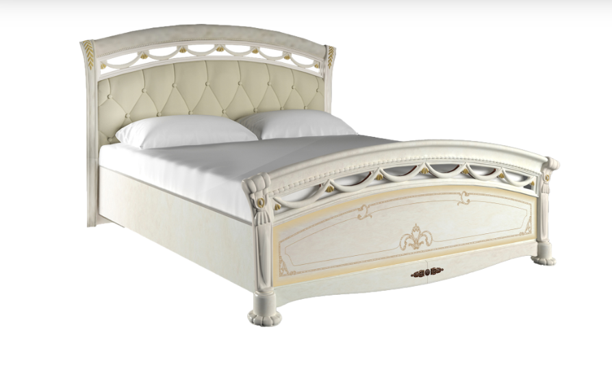 Роселла/Rosella 160 двоспальне ліжко з підйомним механізмом тверда спинка від МироМарк Україна