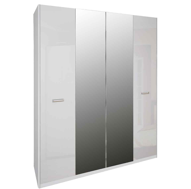 Белла шафа чотиридверна з дзеркалами від фабрики Миро Марк Україна