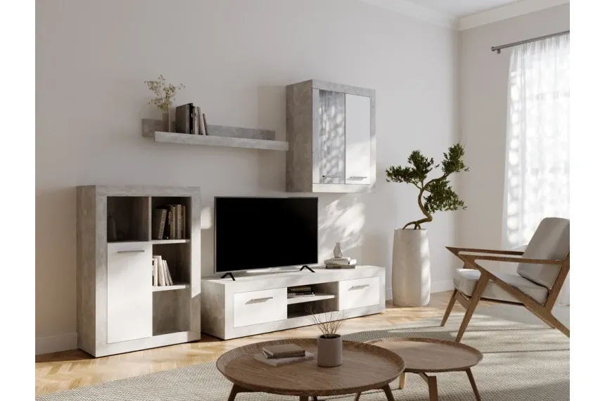 ШАКІРА ( бетон / німфея альба ) сучасна стінка від фабрики БРВ/ВМК