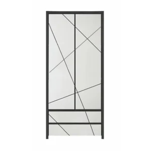 КАСПІАН_Шафа платяна SZF2D2S (Фасади MDF) від БРВ/ВМК Україна