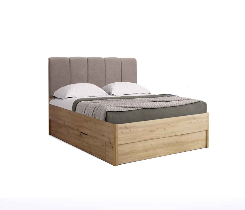 Ліжко двоспальне Teddy/Теді 140/200 дуб Артізан від МіроМарк