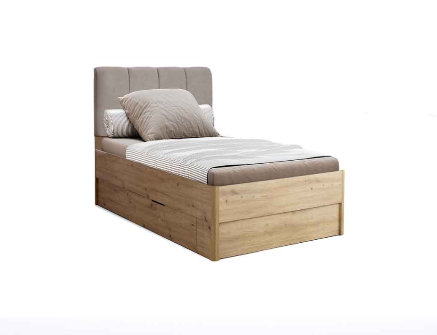 Ліжко одинарне Teddy/Теді 90/200 дуб Артізан від МіроМарк