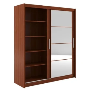 Шафа-купе Дієго / Diego 180 БРВ 2-дверна з дзеркалом Вишня прімавера