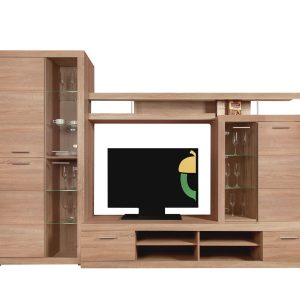 Стінка Елія 284 см Дуб сонома від фабрики ВМК/БРВ