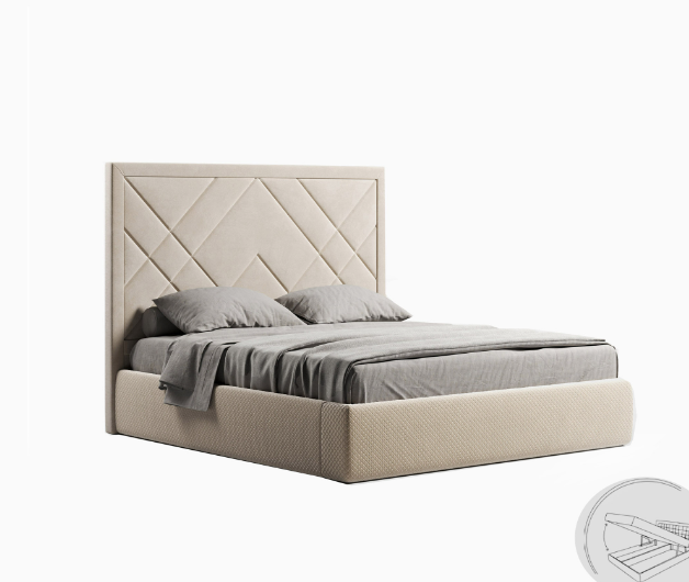 Ліжко двоспальне VIVA/ВІВА 160/200 з підйомним механізмом від Миро Марк