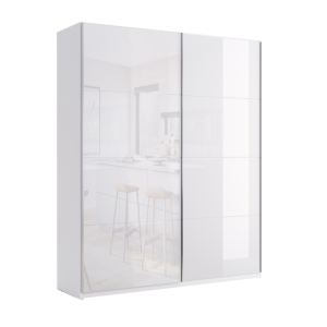 Шафа-купе VIVA/ВІВА 200 см білий глянець від Миро Марк