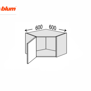 Секція Valencia верхня КутВ 90°/360 BLUM