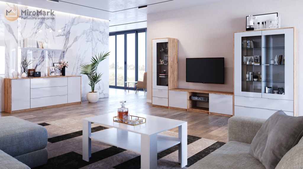 Стінка для вітальні Асті від фабрики МіроМарк