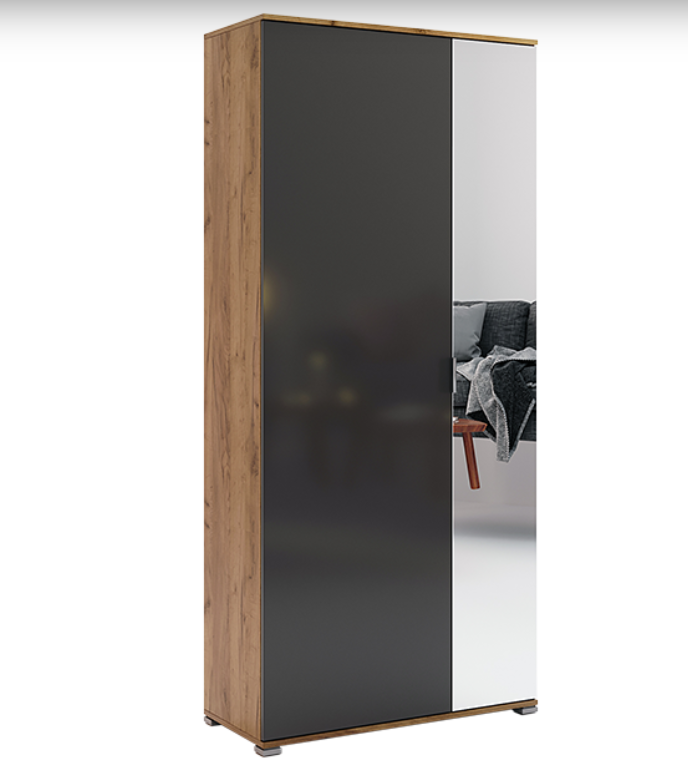 Луна/Luna шафа дводверна від фабрики МироМарк