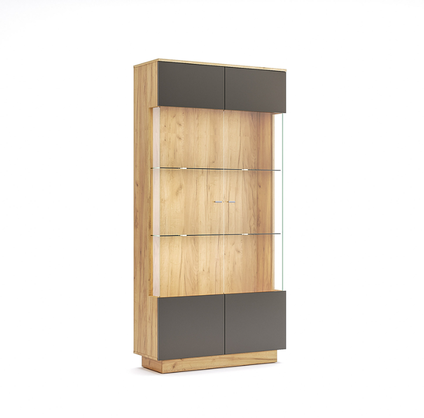 Луна/Luna сервант дводверний від фабрики МироМарк