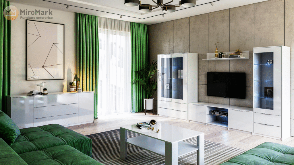 Рома/Roma модульна вітальня від фабрики МироМарк Україна