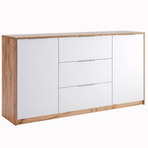 Комод Асті 2Д3Ш Глянець Білий від фабрики МіроМарк