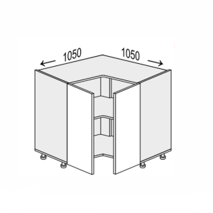Секція Valencia нижня КутН 90°/820