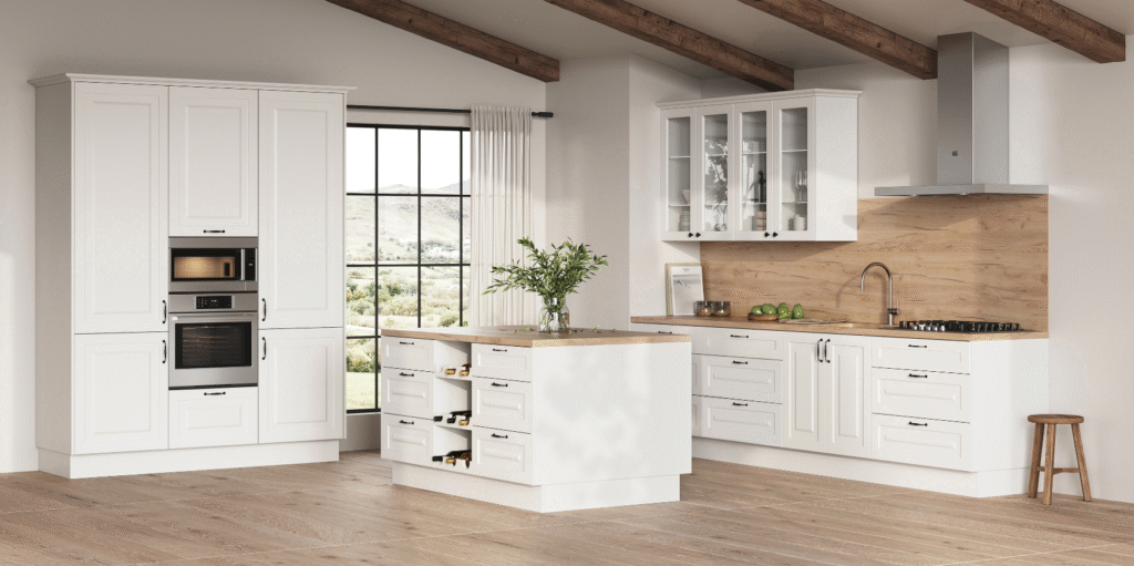 Валенсія модульна кухня фарбовані фасади від фабрики МироМарк Україна