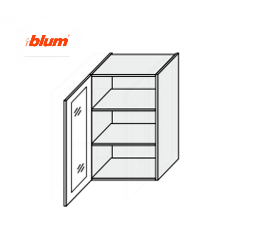 Секція Valencia верхня 60В/900 вітрина BLUM