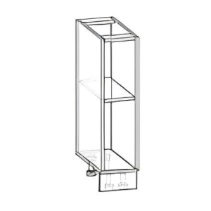 Агата 20 полки нижній модуль