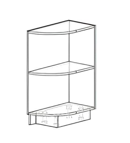 Агата 300 кут нижній модуль відкритий