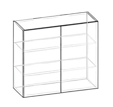 Агата 80/720 вітрина верхній модуль